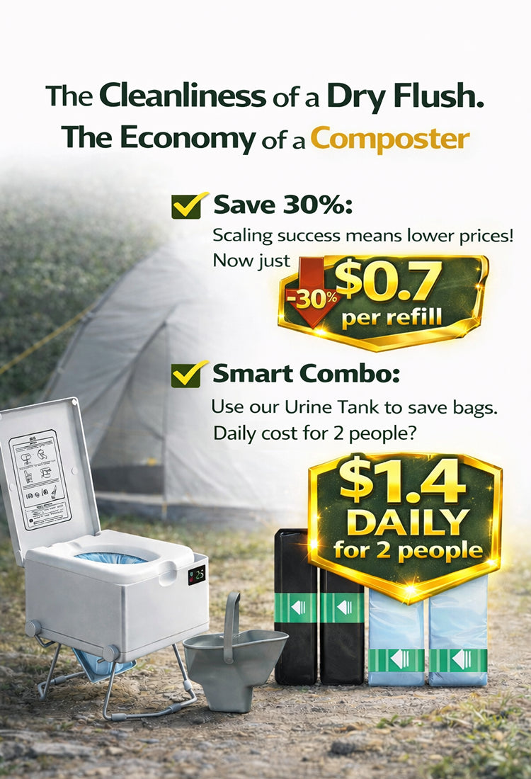 Modiwell dry flush toilet refill price