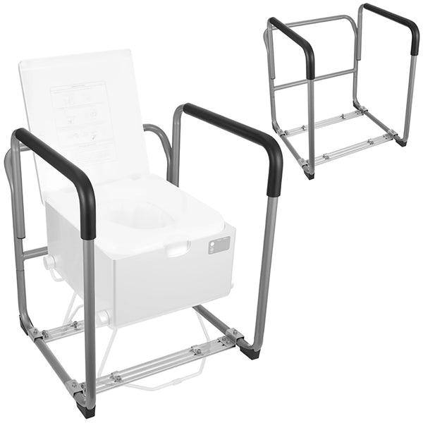 Modiwell LE-310 Dry Flush Toilet Safety Rail | Stable Support