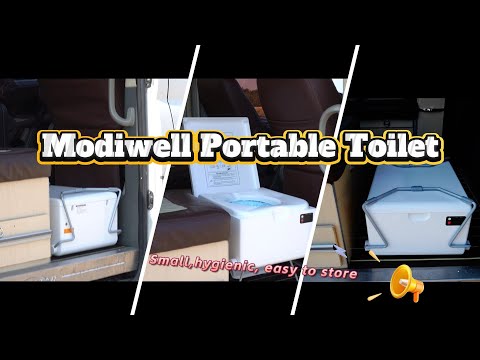 Limited Space in Your RV? Modiwell Portable Toilet Easily Unlocks Cleanliness and Freedom!