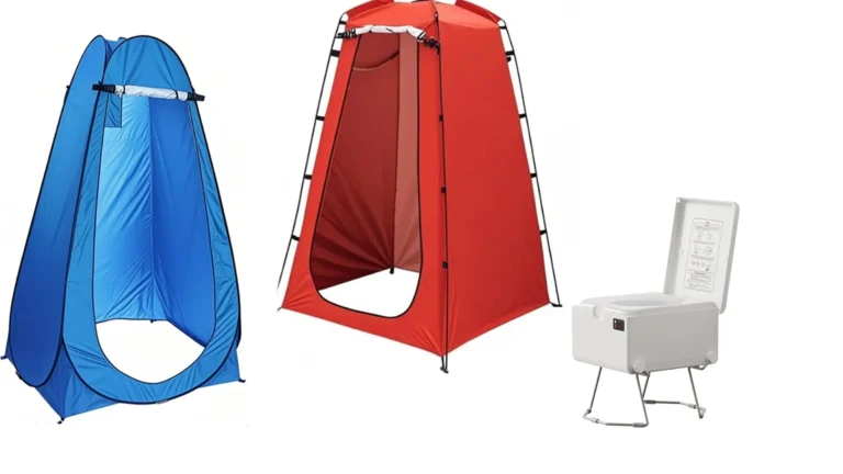 modiwell portable toilet with tent