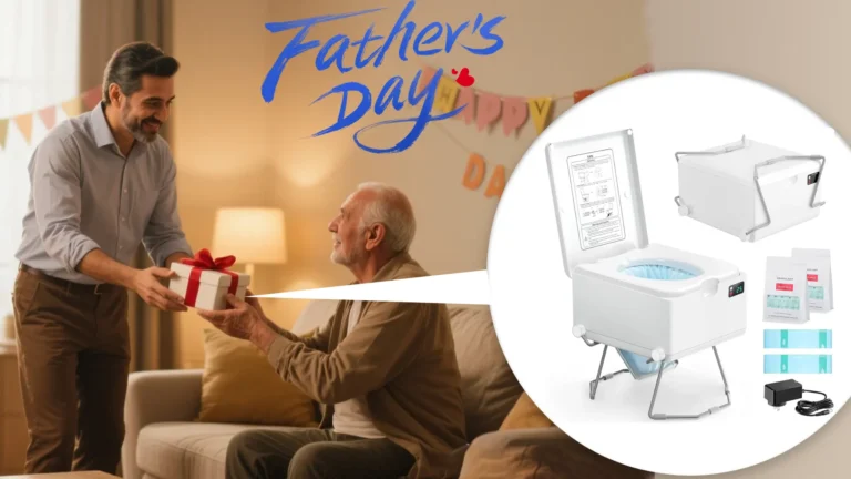 Father's Day gift modiwell dry flush toilet