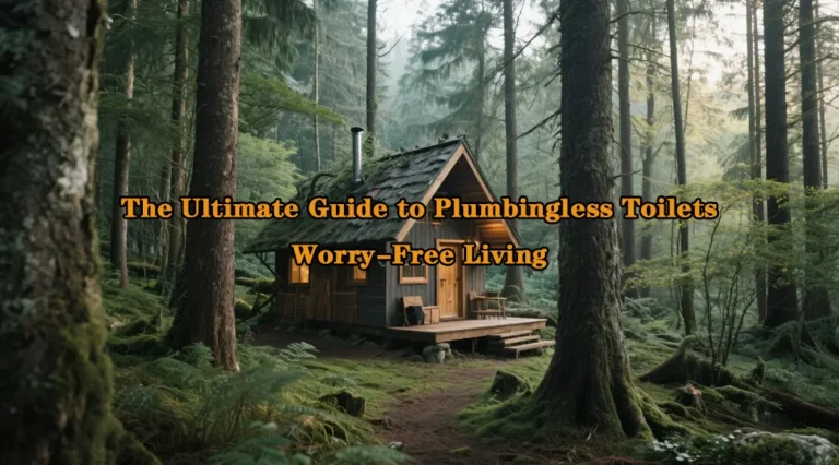Plumbingless Toilet Off-Grid Living