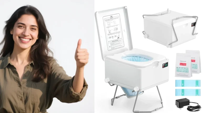 modiwell camping toilet for women
