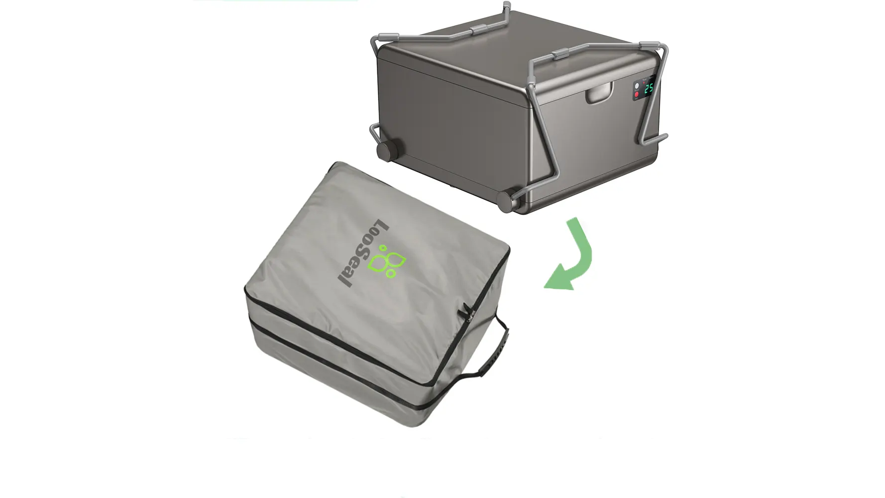 modiwell compact portable toilet